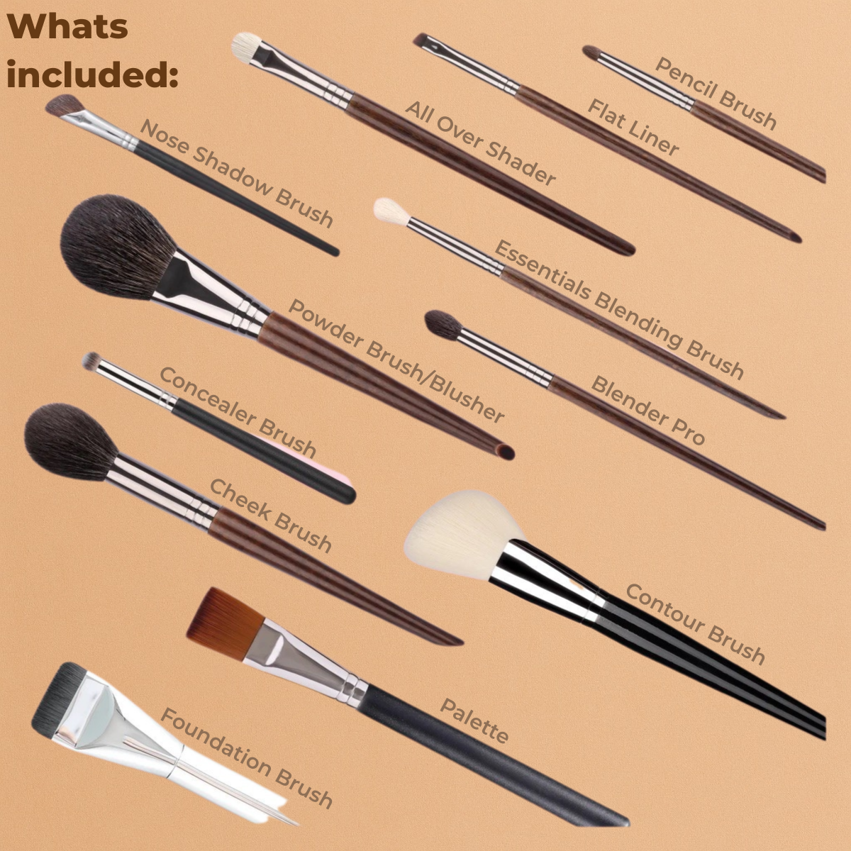 Veloria Signature 12-Piece Brush Set